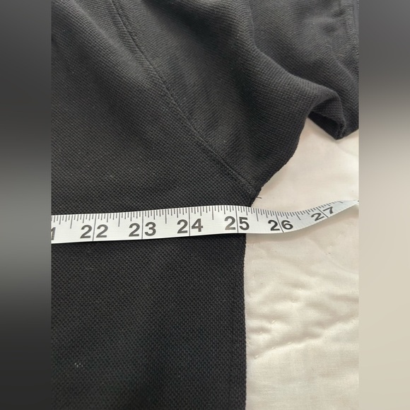 Volvo S40 V40 Polo Shirt Mens Large Black Cotton Embroidered Multi Color Logo - Picture 8 of 9